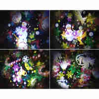 Коледен светлинен прожектор - Радост и цветове у дома