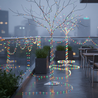 Светещ коледен кабел Многоцветен