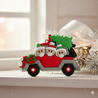 Красива коледна играчка за закачане на елхата