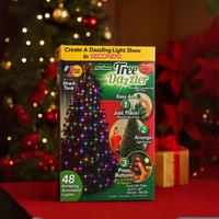 Коледни LED лампички за елха Star shower tree dazzler