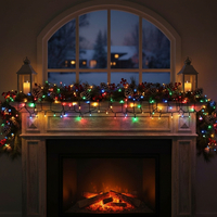 Коледни 500 лампички с 8 режима на осветление