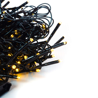 Коледни LED лампички смесен цвят 10 метра гирлянд