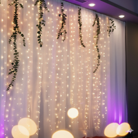 Светеща LED завеса с 720 лампички за коледа