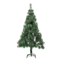 Коледна елха гъста заснежена в различни размери