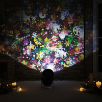 Коледен светлинен прожектор - Радост и цветове у дома