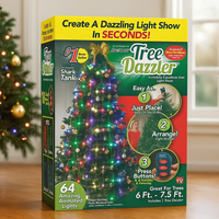 Коледни LED лампички за елха Star shower tree dazzler