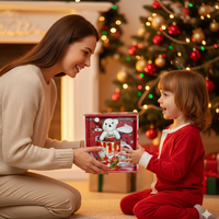 Подаръчен комплект с чаша лъжичка и плюшено мече