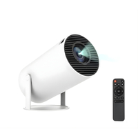 Преносим мини проектор Android 11 HDMI връзка USB AV Audio jack3.5mm ротация на 180 градуса