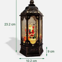 Коледен фенер с Дядо Коледа