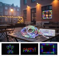 Светещ LED маркуч за коледна украса