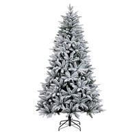 Изкуствена елха Kring Melbourne Цялата заснежена с метална стойка