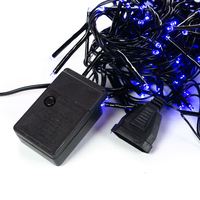 Коледни LED лампички смесен цвят 10 метра гирлянд