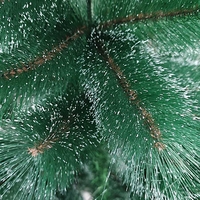 Заснежена Коледна елха с метална стойка