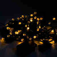 Коледни LED лампички смесен цвят 10 метра гирлянд