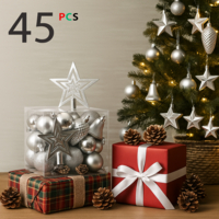 Коледна декорация 45 броя