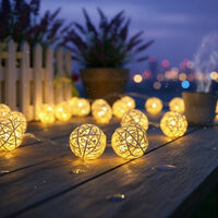 Коледни лампички – крушки с батерии