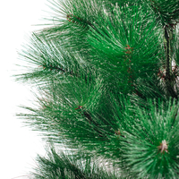 Заснежена Коледна елха с метална стойка