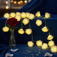 Декоративни интериорни LED лампички рози