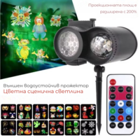 Проектор с анимации подходящ за употреба на открито и на закрито