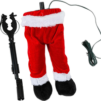 Заклещеният Дядо Коледа – Анимирани крака за вашето коледно дърво