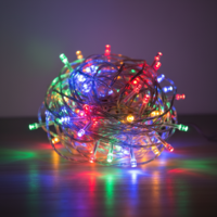 LED коледни лампички, 15 метра, 140 броя