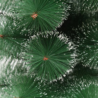 Коледна елха гъста заснежена в различни размери