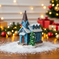 Коледна декорация - светеща