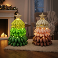 Коледни 3D елхи състоящи се от 7 части Коледни балони