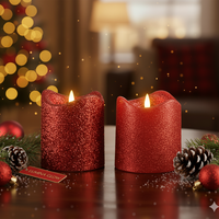 Мини LED Коледни свещи в компактен елегантен размер