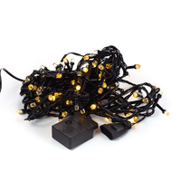 Коледни LED лампички смесен цвят 10 метра гирлянд