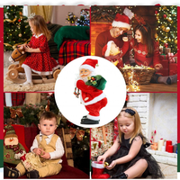 Танцуващ Дядо Коледа с музика и светлини – празнично настроение у дома