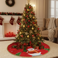 Празнично покривало за под елхата за уют и стил за вашата Коледа