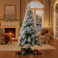 Коледна елха 4D най-новият модел за супер красива и стилна празнична визия