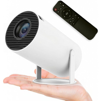 Преносим мини проектор Android 11 HDMI връзка USB AV Audio jack3.5mm ротация на 180 градуса