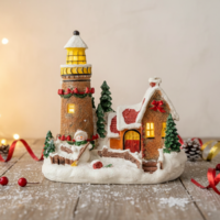 Коледна декорация - светеща