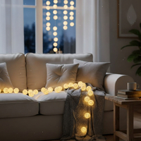 Коледни лампички – крушки с батерии