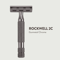 Регулируема самобръсначка Rockwell Safety Razor 2C Gun Metal