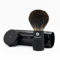 Epsilon четка за бръснене Tejón Negro – Mango Metálico Negro 52/22 mm