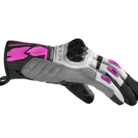 Дамски мото ръкавици SPIDI G-CARBON Black/Fuchsia