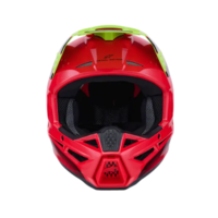 Мотокрос каска ALPINESTARS SM3 FRAY RED/YELLOW/BLACK