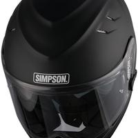 Каска SIMPSON VENOM SOLID МАТТ BLACK