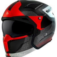 КАСКА MT STREETFIGHTER S TOTEM B15 MATT PEARL RED