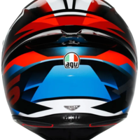 КАСКА K1 S E2206 - FASTLAP BLACK/RED/BLUE