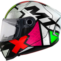 Каска MT REVENGE 2 LIGHT C0 PEARL GLOSS PEARL WHITE