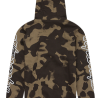 Суитшърт TROY LEE DESIGNS Zip Up Branded - Olive Camo