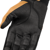 Кожени мото ръкавици ICON SUPERDUTY3 - TAN