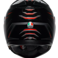 КАСКА  AGV K3 E2206 - SYTH BLACK/RED