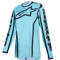 Дамско мотокрос джърси Alpinestars FLUID APEX TROPIC-BLACK