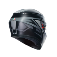 КАСКА  AGV K3 COMPOUND MATT BLACK/GREY