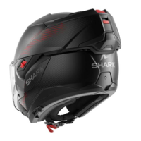 Модуларна каска SHARK OXO SP LYNE MAT BLACK/RED